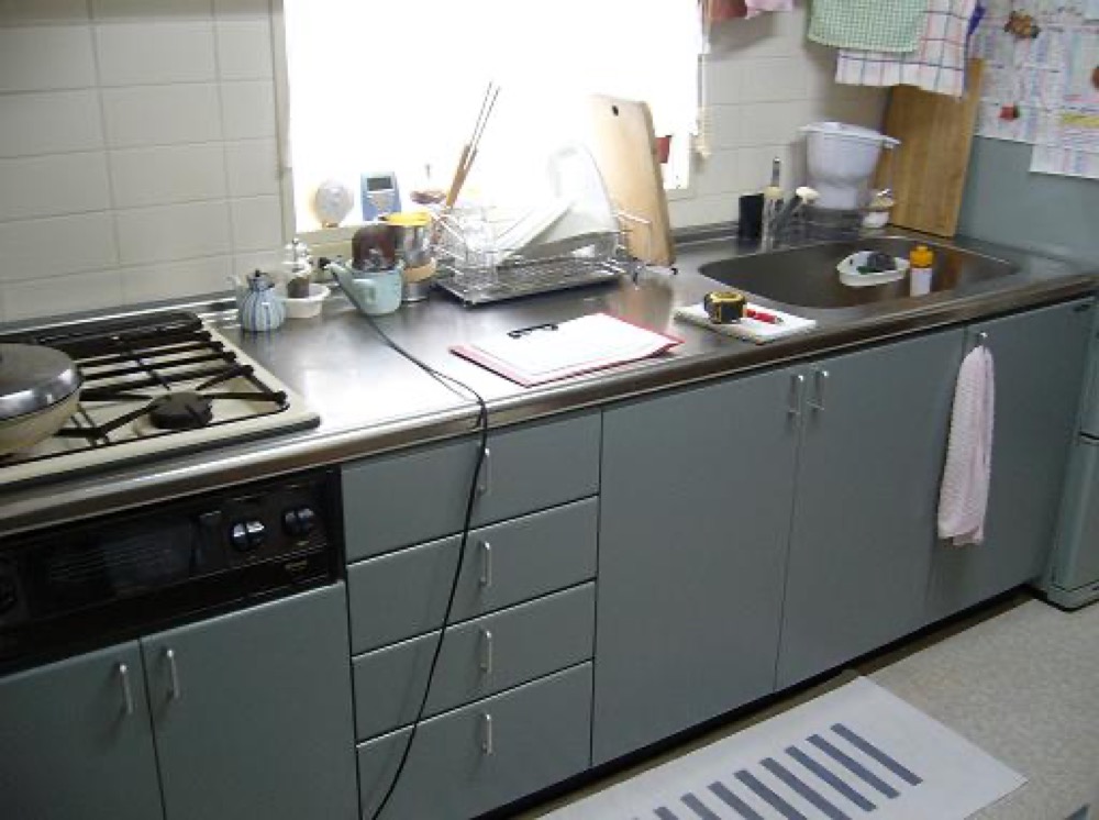 キッチン交換前（奈良市・マンション）
